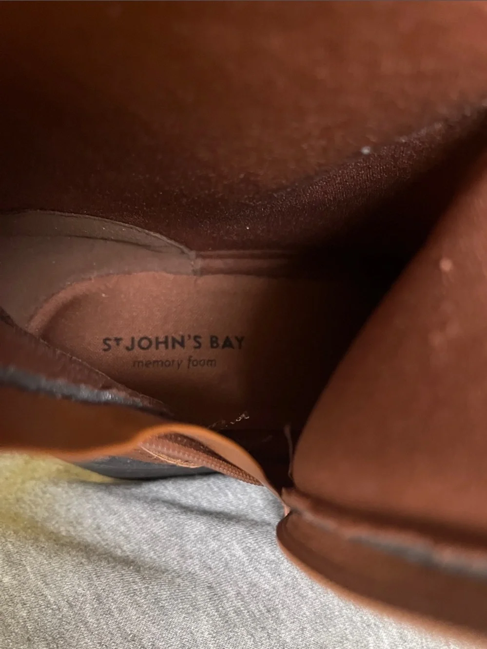 St. John's Bay Brown Quilted Boots
